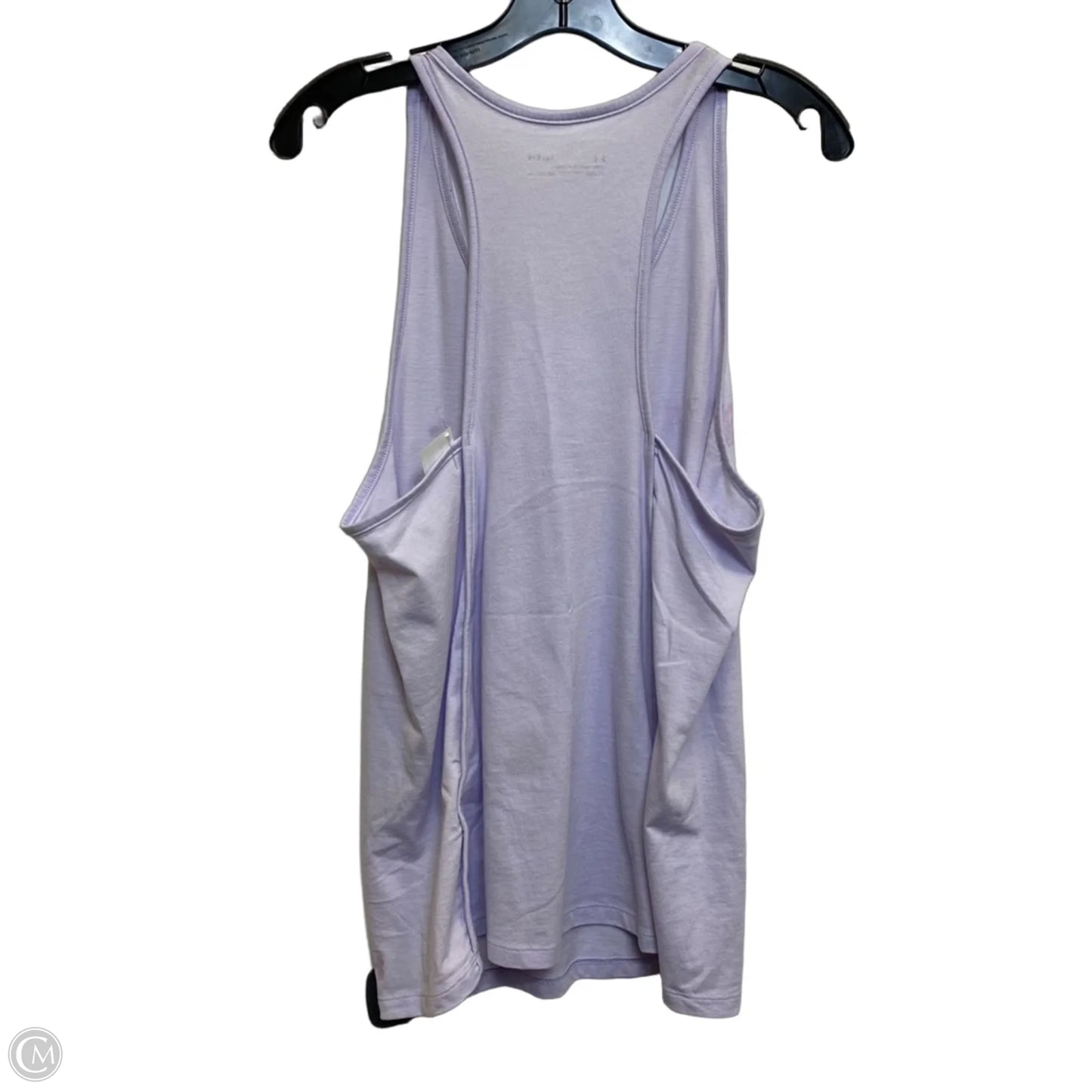 Athletic Tank Top By Under Armour In Purple, Size: L