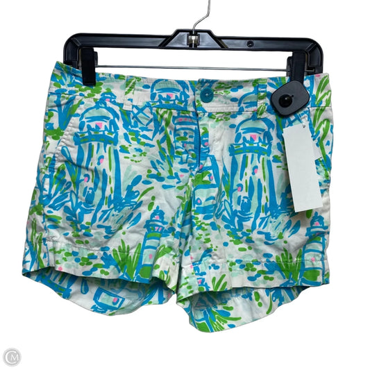 Shorts Designer By Lilly Pulitzer In Blue, Size: 4