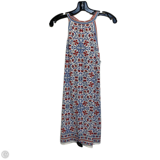 Dress Casual Short By Max Studio In Blue Red & White, Size: Xs