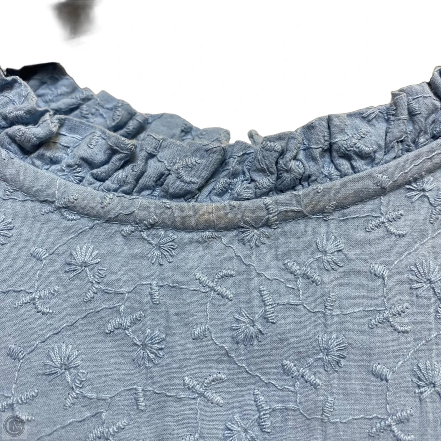 Top Sleeveless By True Craft In Blue, Size: M