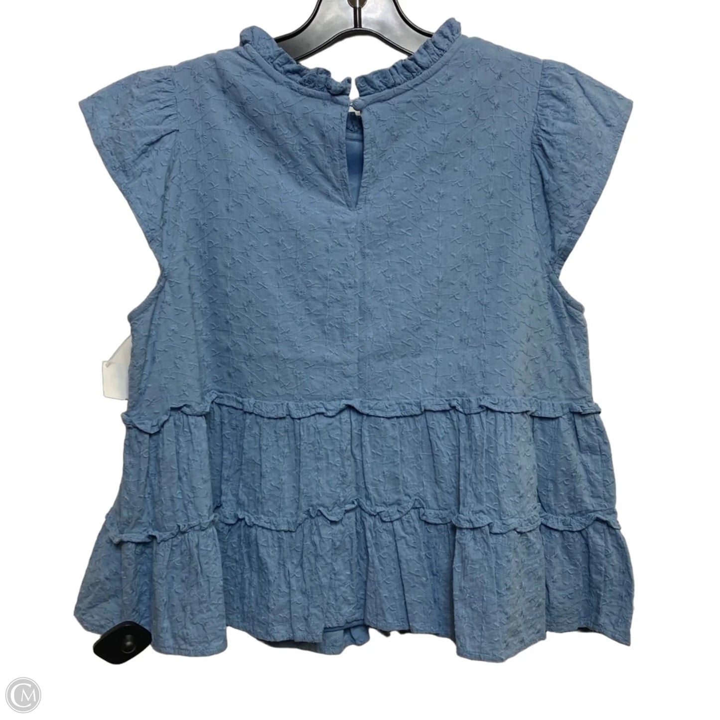 Top Sleeveless By True Craft In Blue, Size: M