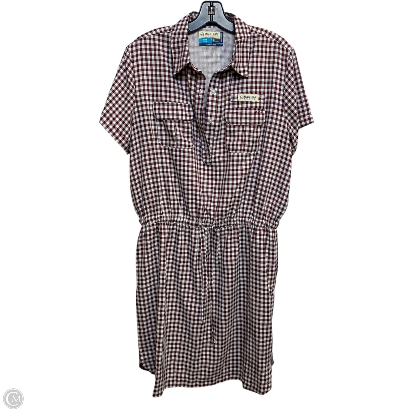 Athletic Dress By Magellan In Red & White, Size: Xl