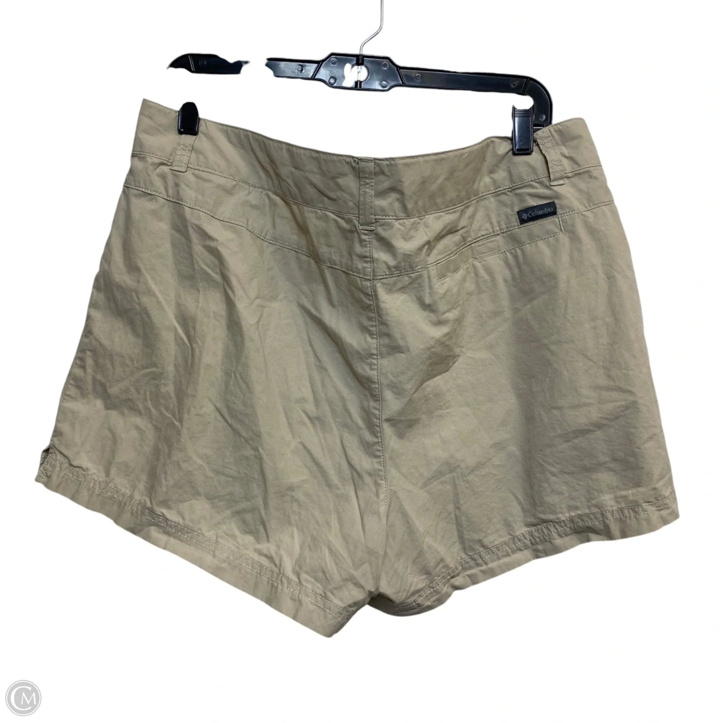 Athletic Shorts By Columbia In Tan, Size: Xl