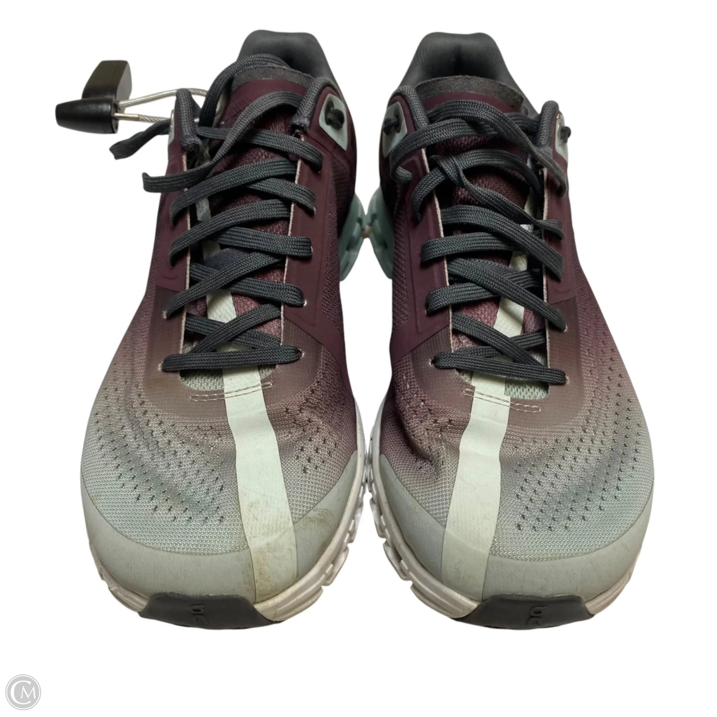 Shoes Athletic By On Cloud In Brown & Green, Size: 6.5