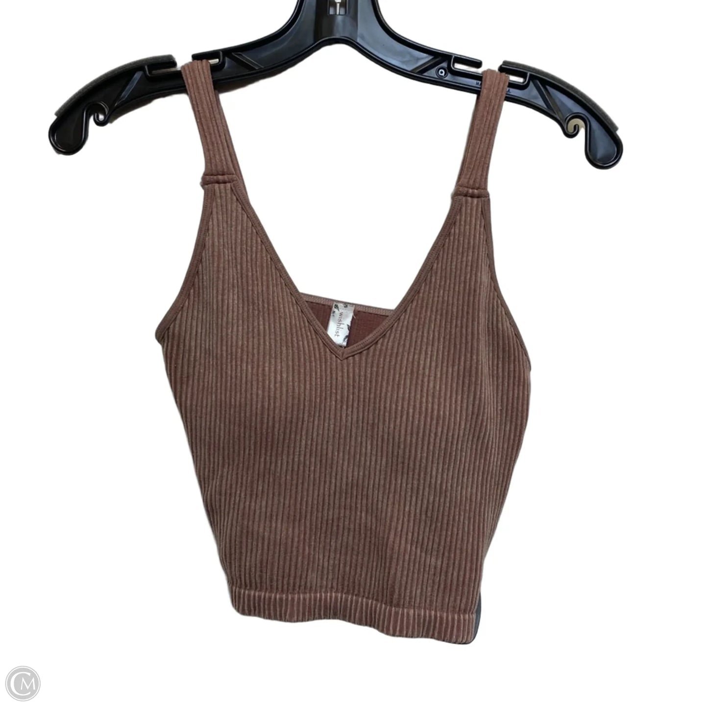 Athletic Bra By Wishlist In Brown, Size: M