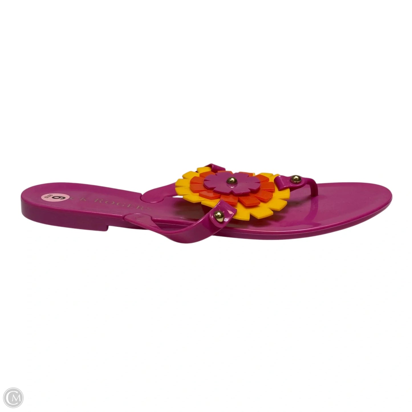 Sandals Designer By Jack Rogers In Pink, Size: 9