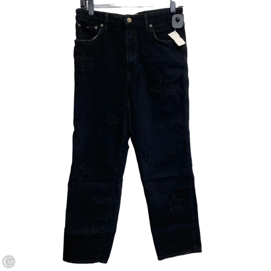 Jeans Straight By Sundry In Black Denim, Size: 8