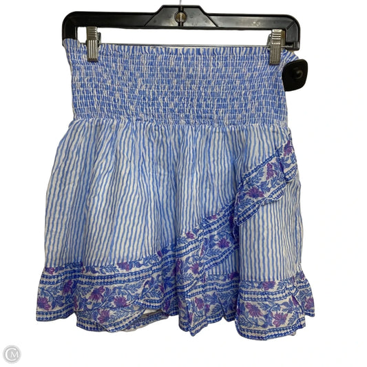 Skirt Designer By Vineyard Vines In Blue & White, Size: S