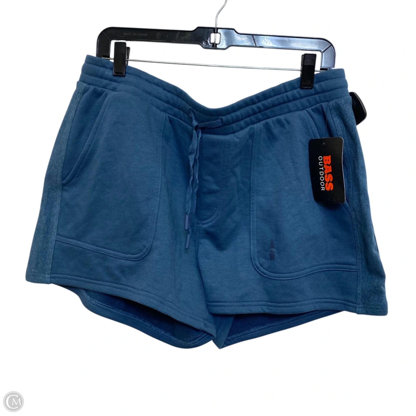 Athletic Shorts By Bass Outdoor In Blue, Size: L