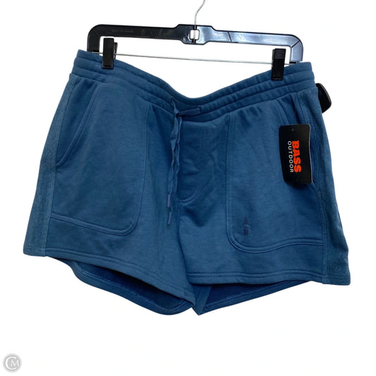 Athletic Shorts By Bass Outdoor In Blue, Size: L