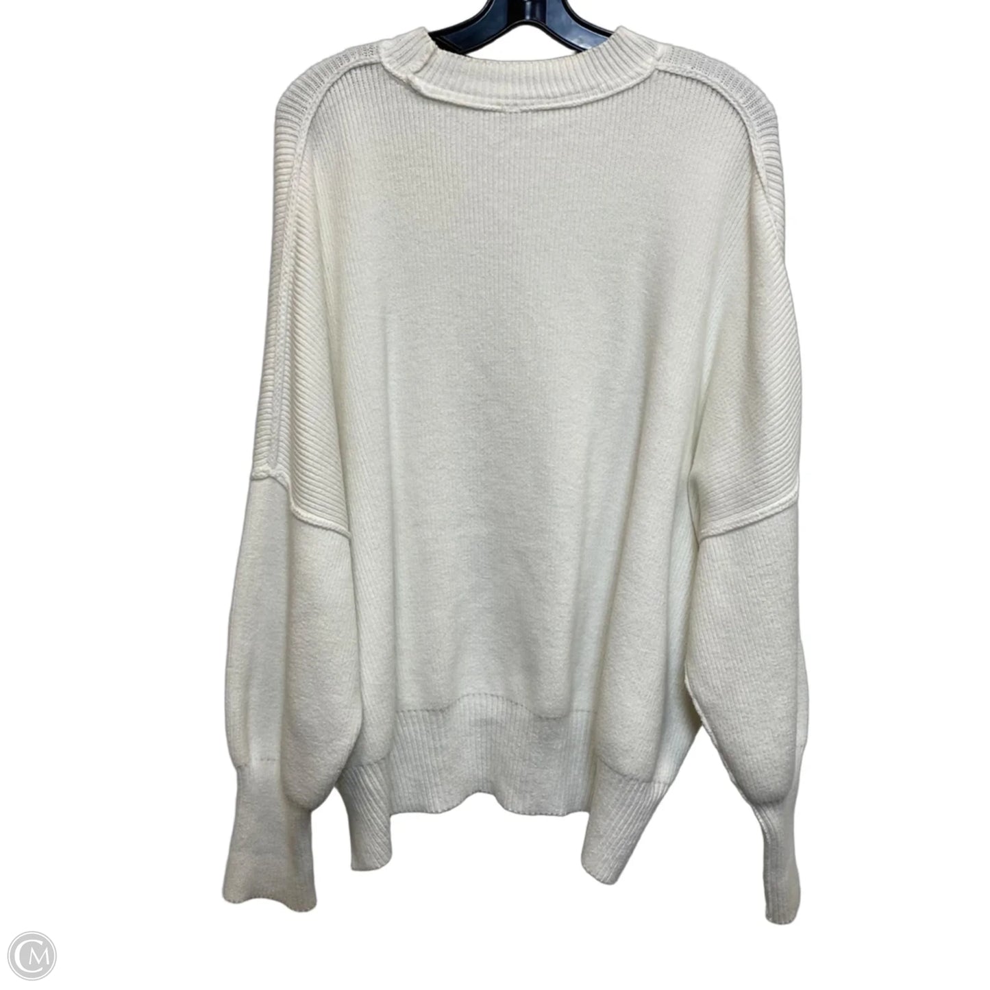 Sweater By Free People In Cream, Size: Xs