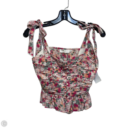 Top Sleeveless By Astr In Animal Print, Size: Xs