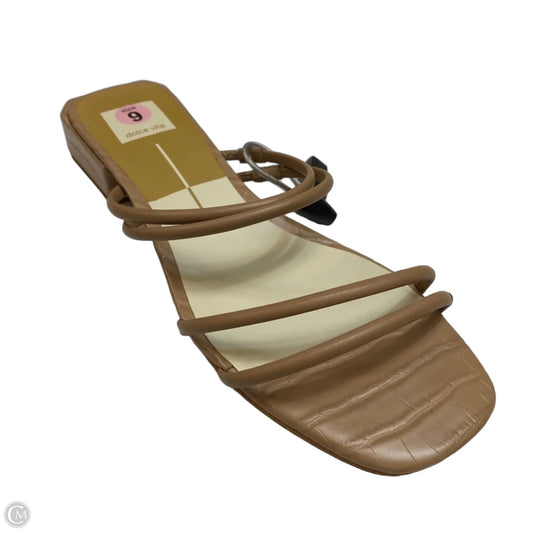 Sandals Flats By Dolce Vita In Tan, Size: 9