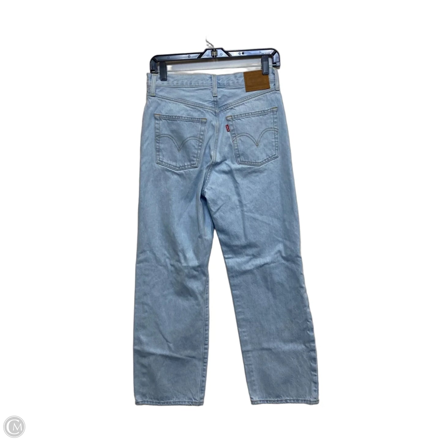 Jeans Straight By Levis In Blue Denim, Size: 6
