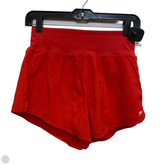 Athletic Shorts By Fabletics In Red, Size: S