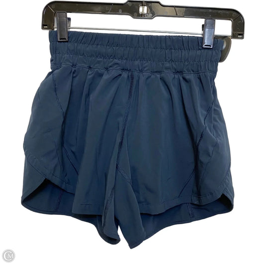 Athletic Shorts By Lululemon In Navy, Size: S