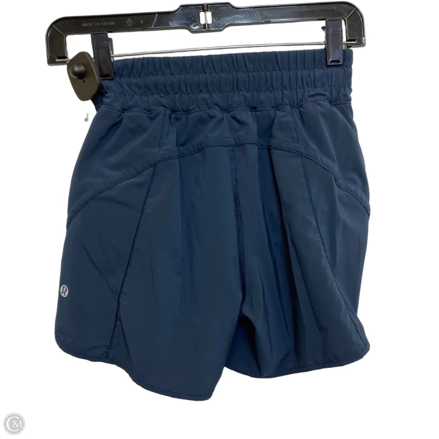 Athletic Shorts By Lululemon In Navy, Size: S