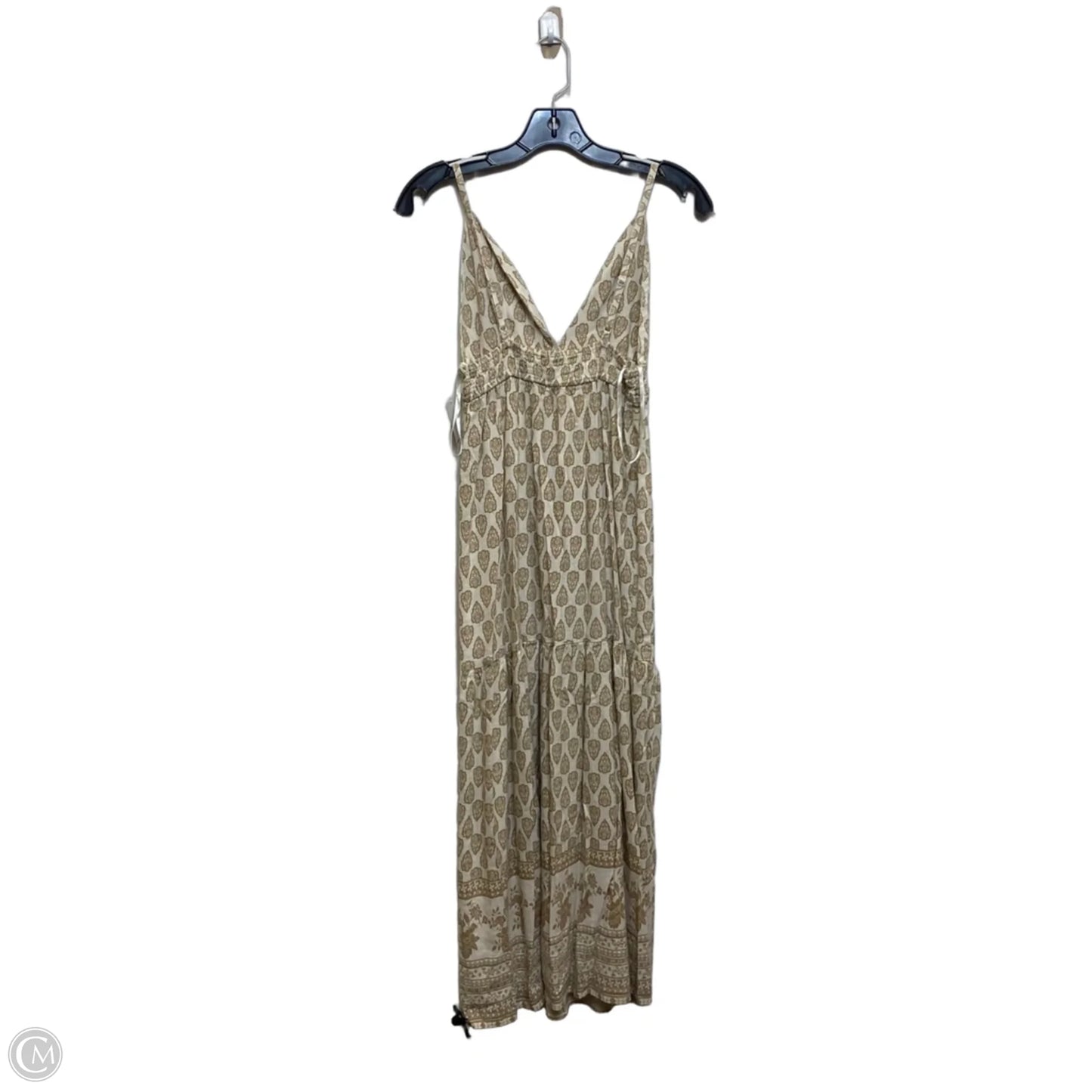 Dress Casual Midi By Sim & Sam In Tan, Size: S