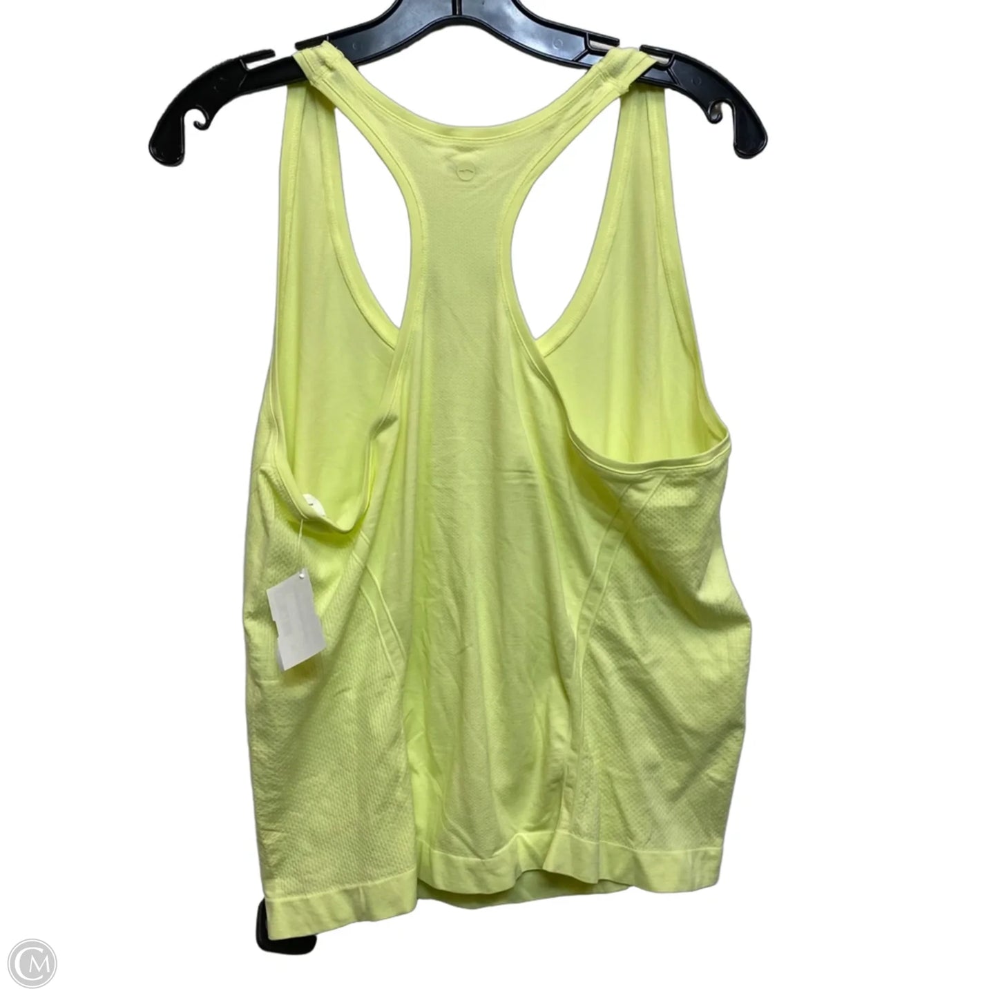 Athletic Tank Top By Avia In Yellow, Size: Xxl