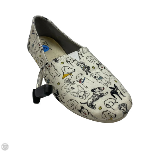 Shoes Flats By Toms In White, Size: 7.5