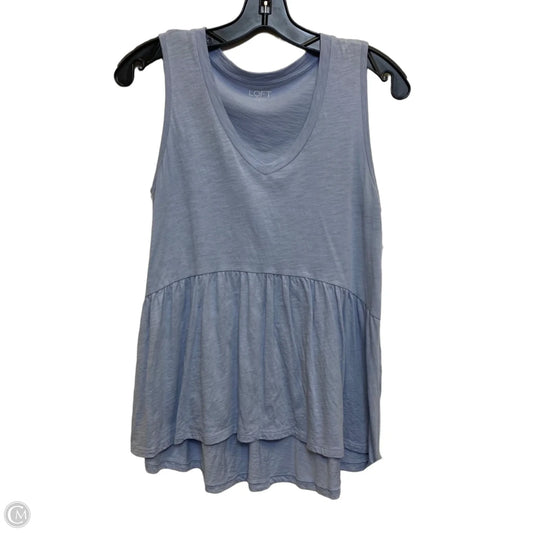 Top Sleeveless By Loft In Blue, Size: Xs
