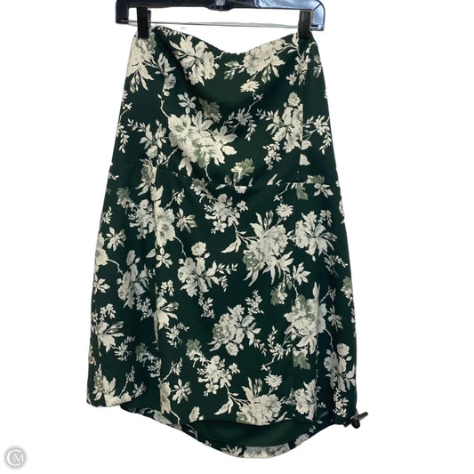 Dress Casual Short By Abercrombie And Fitch In Green, Size: Xl