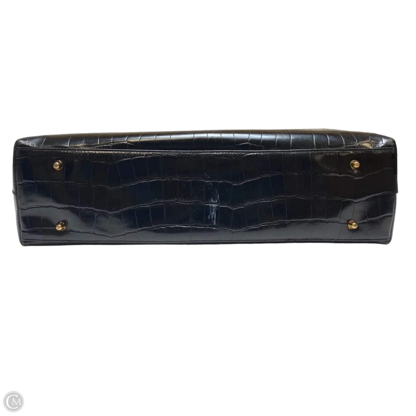 Handbag Leather By Etienne Aigner, Size: Large