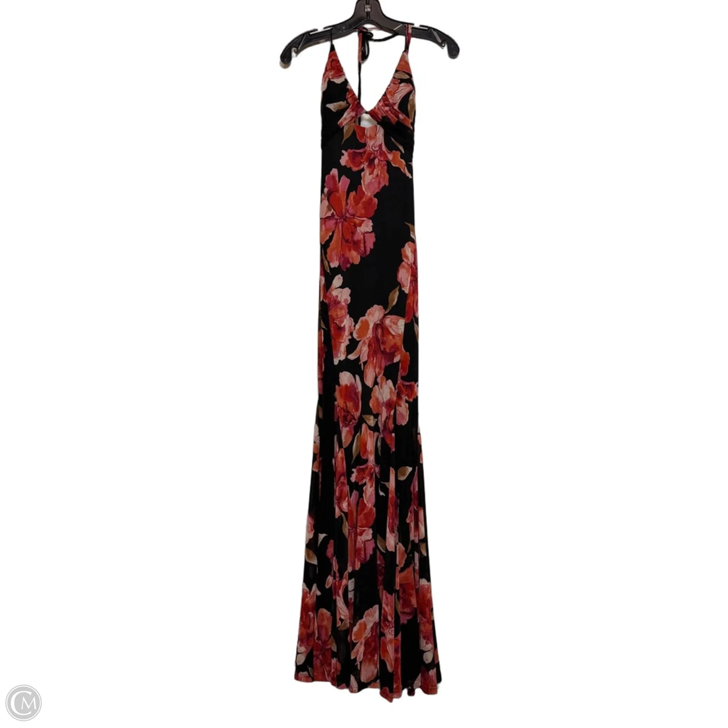 Dress Party Long By Windsor In Black & Pink, Size: L