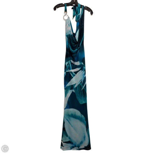 Dress Party Long By Windsor In Blue, Size: L