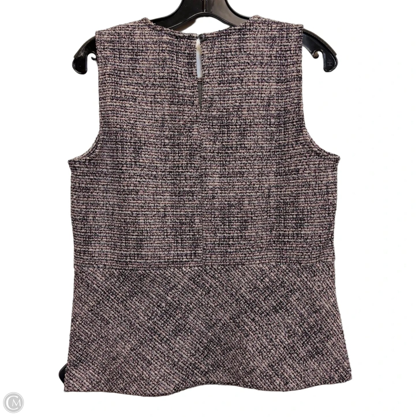 Top Sleeveless By Ann Taylor In Purple, Size: S