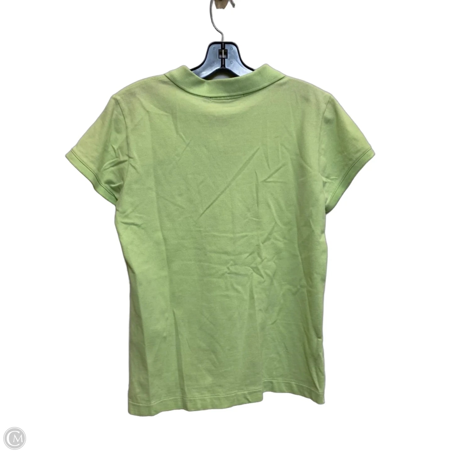 Top Short Sleeve Designer By Vineyard Vines In Green, Size: M