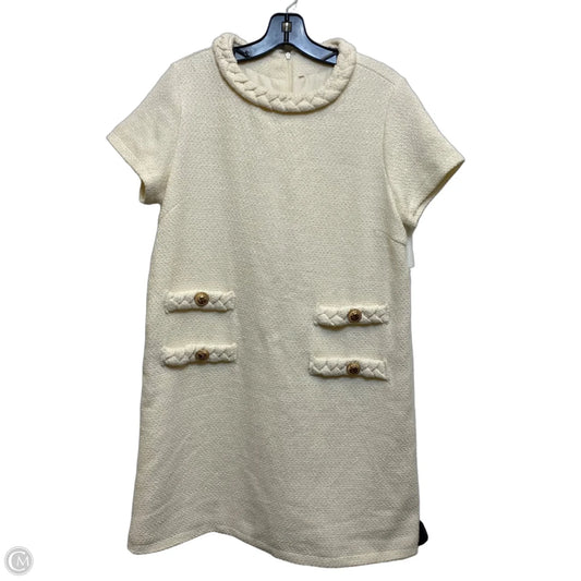 Dress Casual Short By Cmf In Cream, Size: M