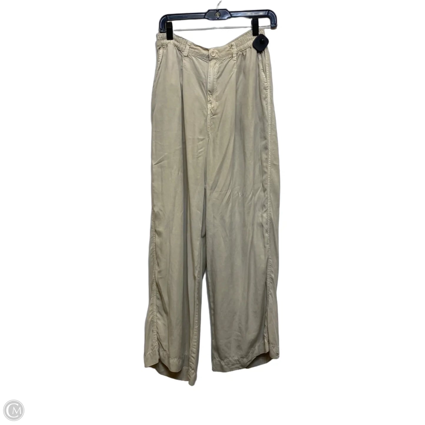 Pants Wide Leg By Aerie In Tan, Size: M
