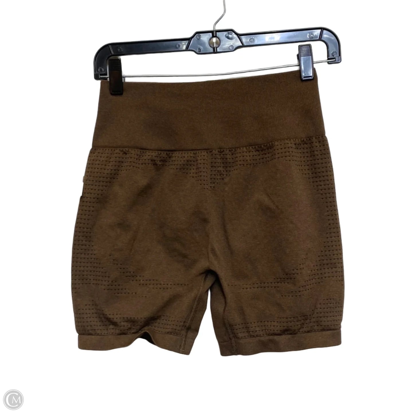 Athletic Shorts By Gym Shark In Brown, Size: M