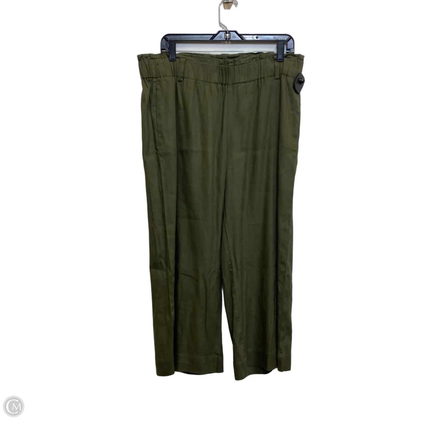 Pants Linen By J. Jill In Green, Size: M
