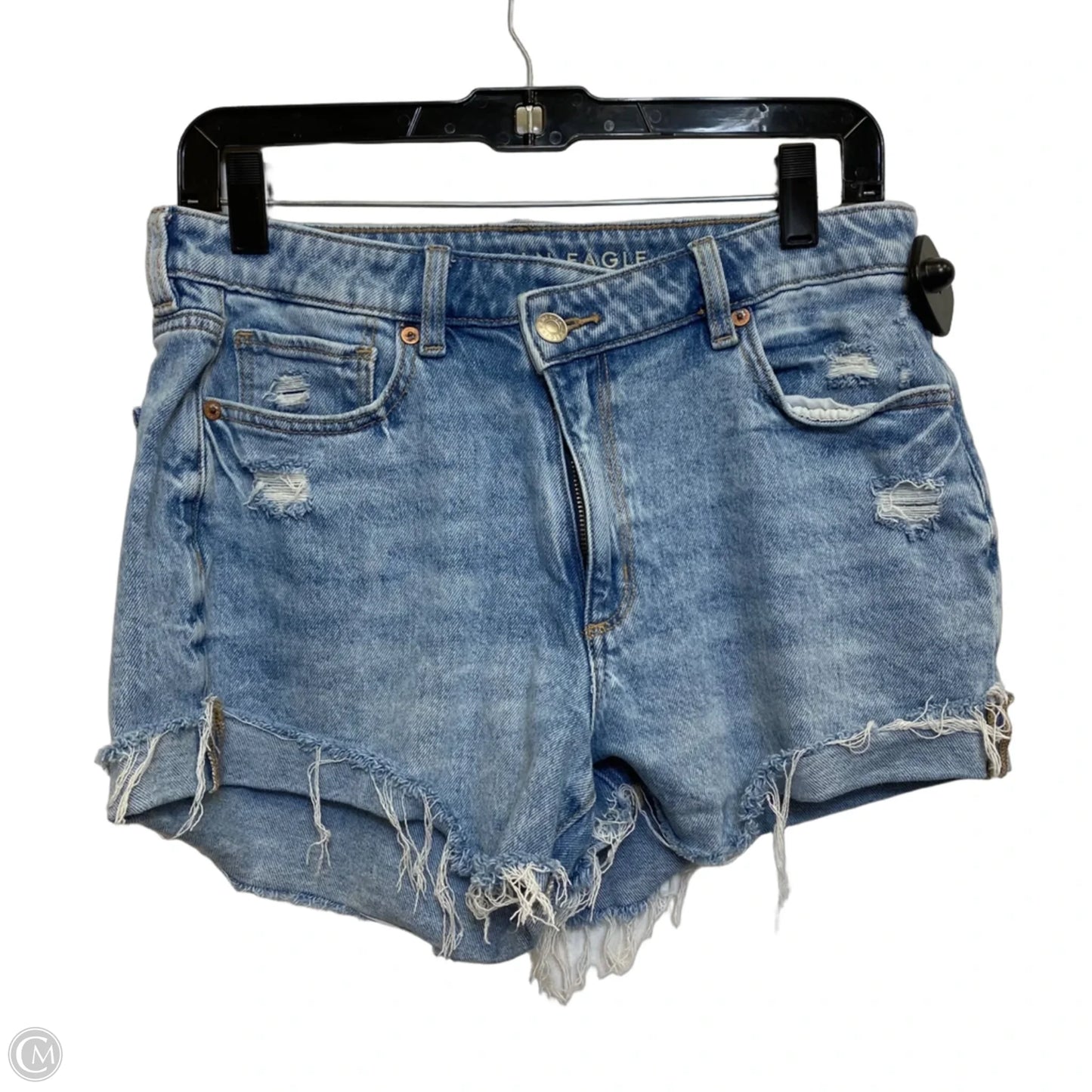 Shorts By American Eagle In Blue Denim, Size: 6