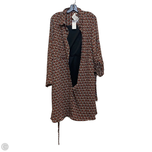 Dress Casual Short By Ny Collection In Black & Brown, Size: 3x