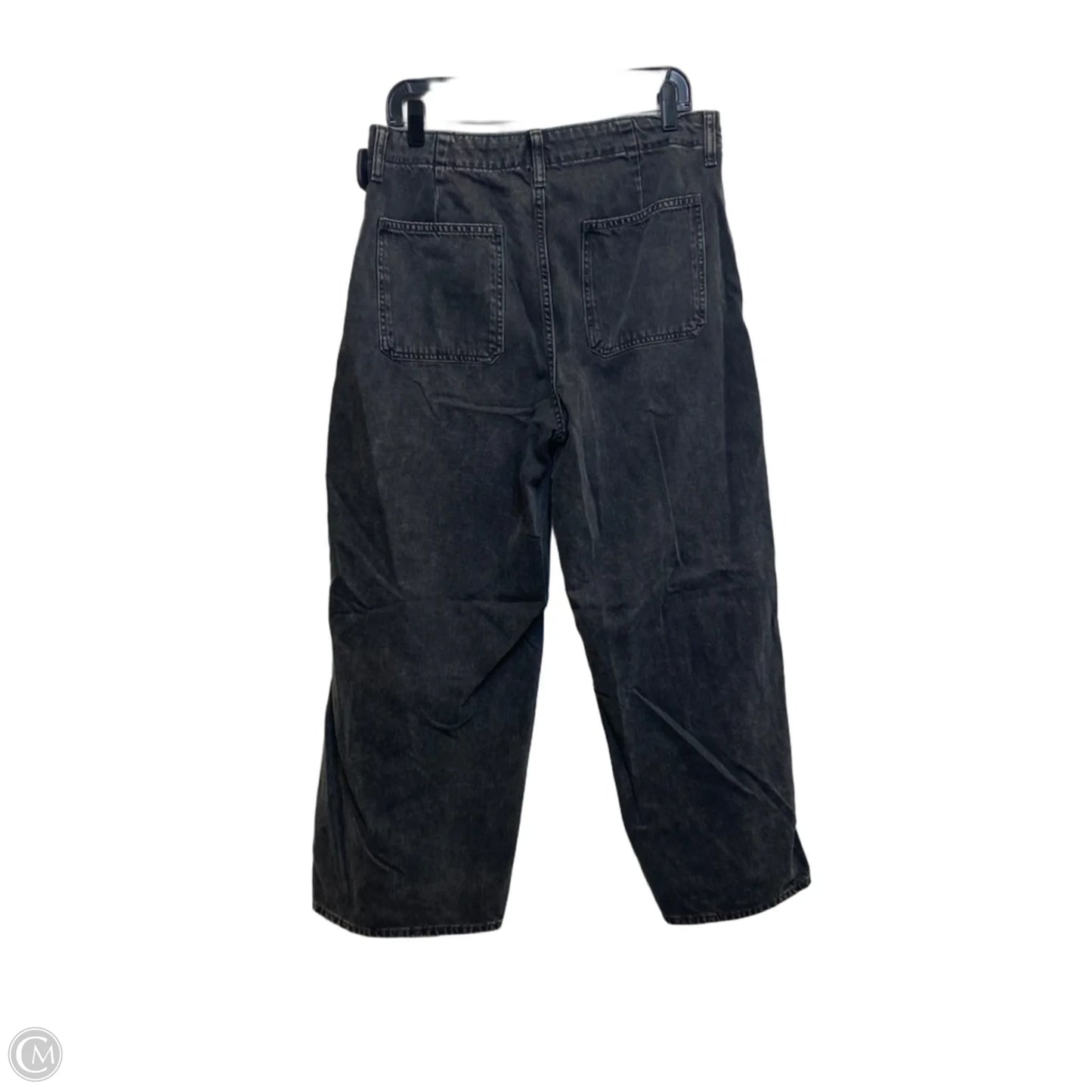 Jeans Wide Leg By Old Navy In Black Denim, Size: 12