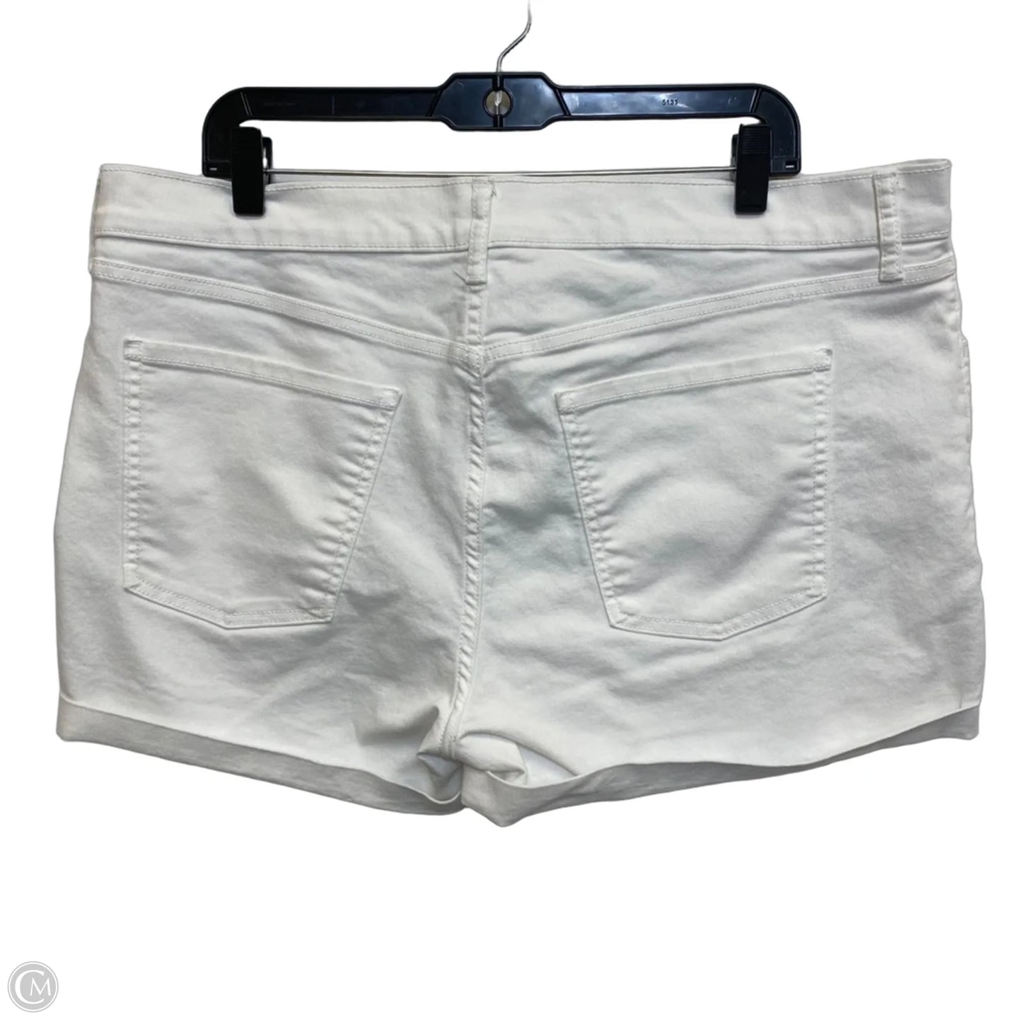 Shorts By Old Navy In White Denim, Size: 16
