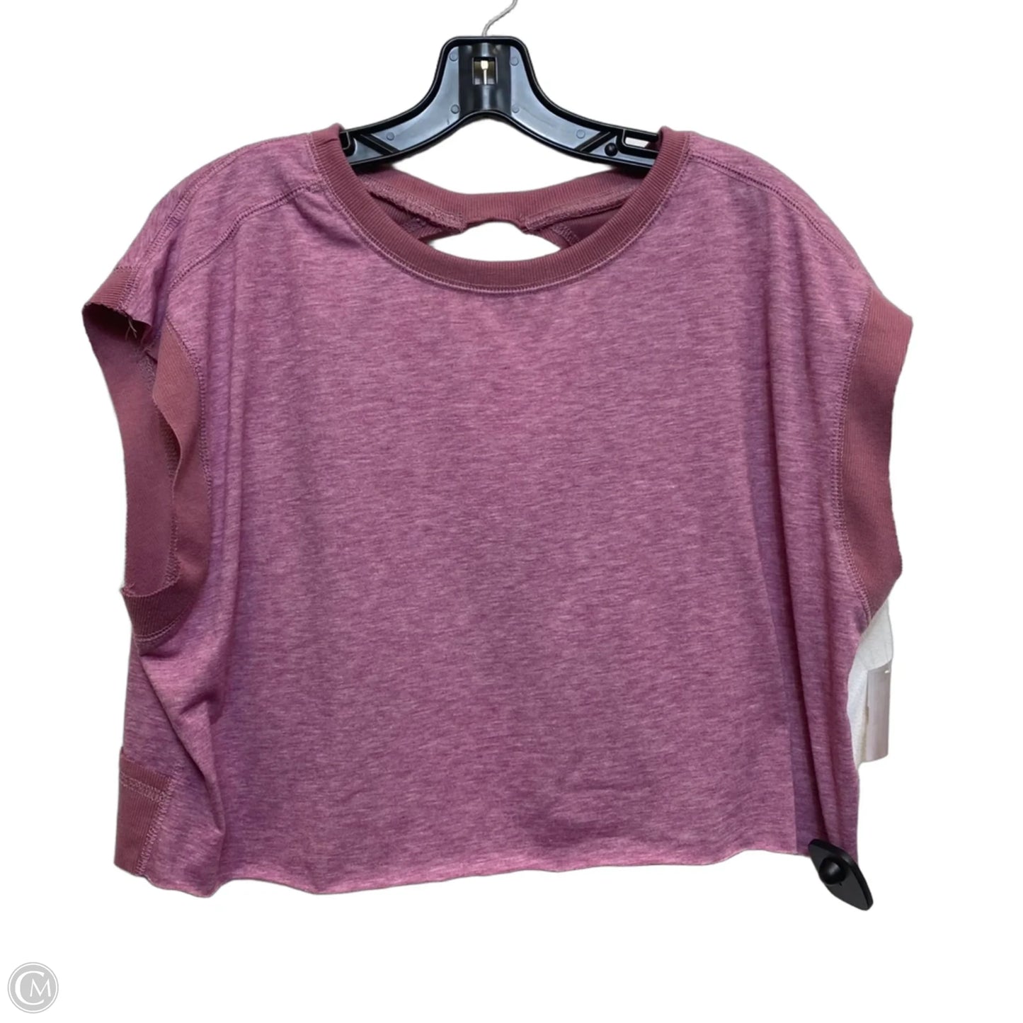 Athletic Top Short Sleeve By Cmf In Purple, Size: M