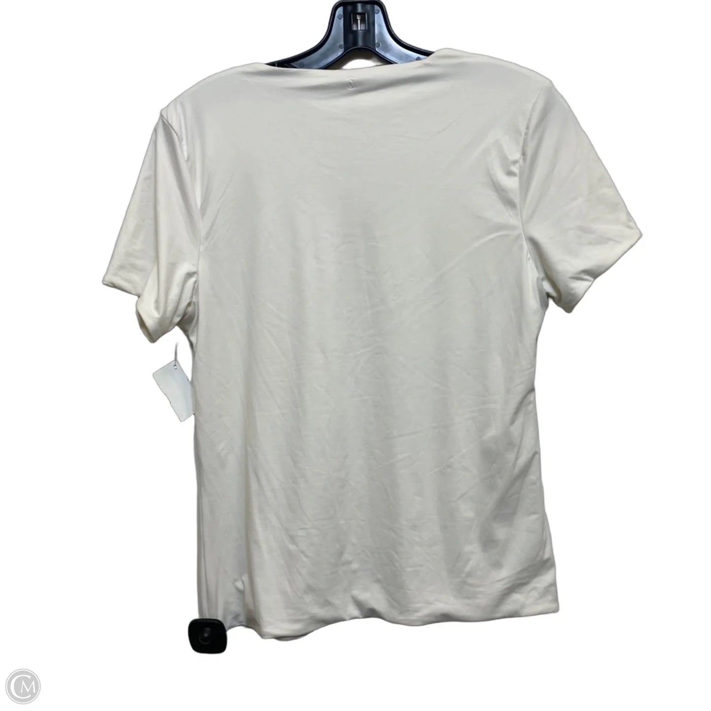 Top Short Sleeve Basic By Victorias Secret In Cream, Size: Xl