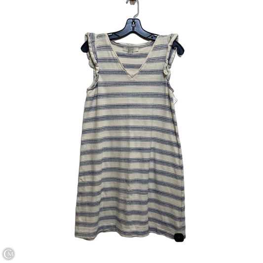 Dress Casual Short By Loft In Blue & Cream, Size: Xs