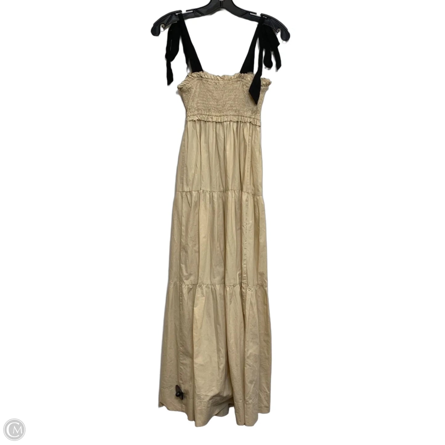 Dress Casual Midi By Lulus In Tan, Size: Xs