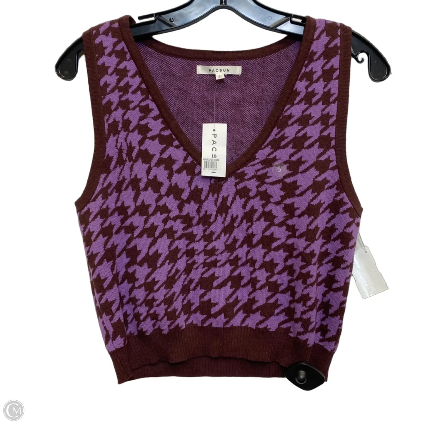 Top Sleeveless By Pacsun In Purple, Size: S