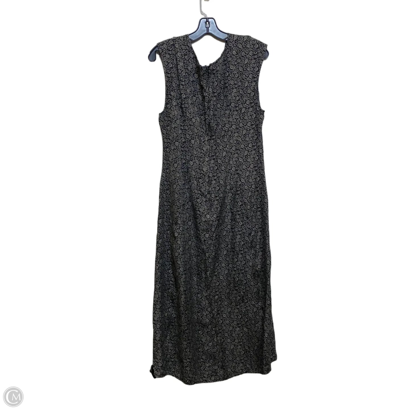 Dress Casual Midi By Madewell In Black & White, Size: L