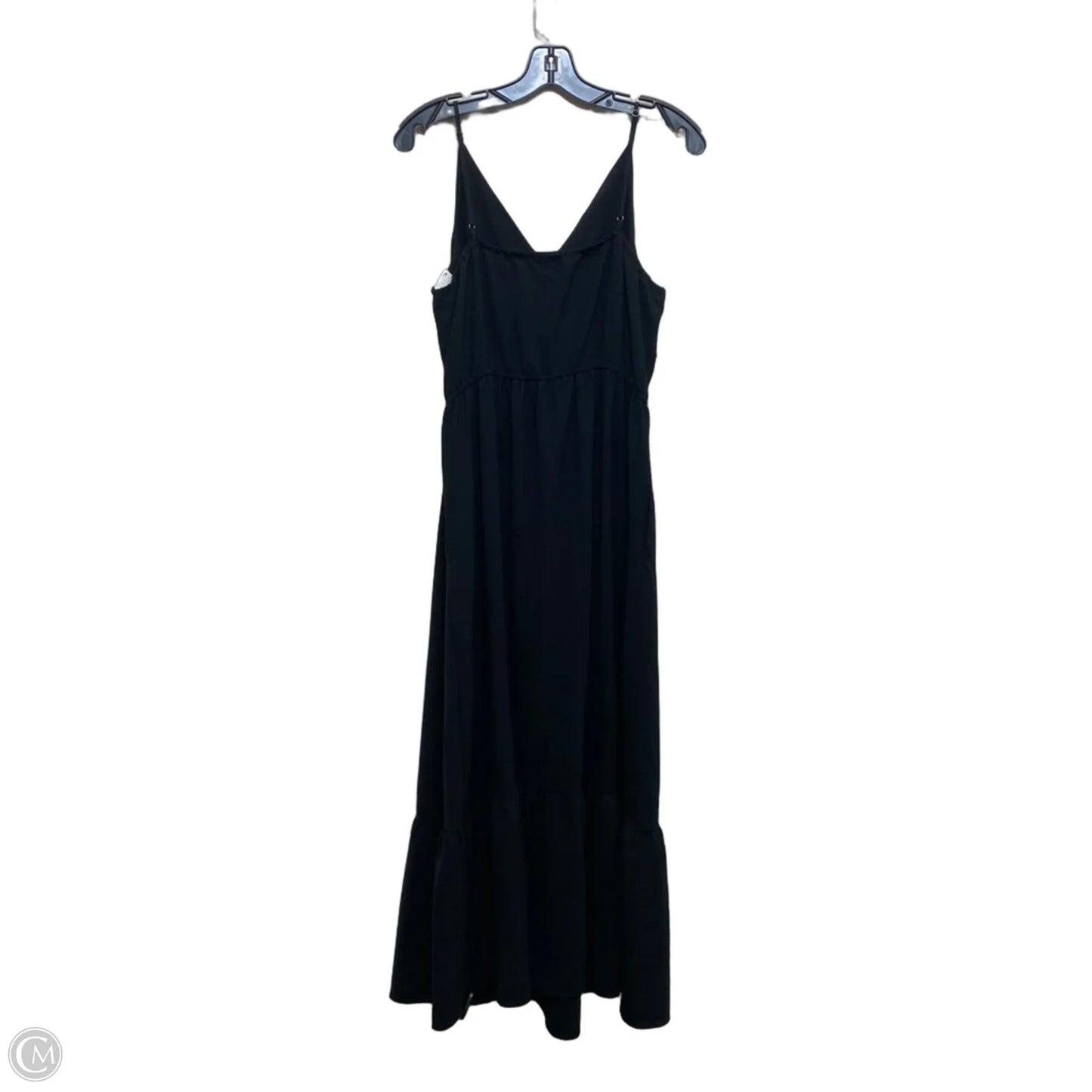 Dress Casual Maxi By Who What Wear In Black, Size: L