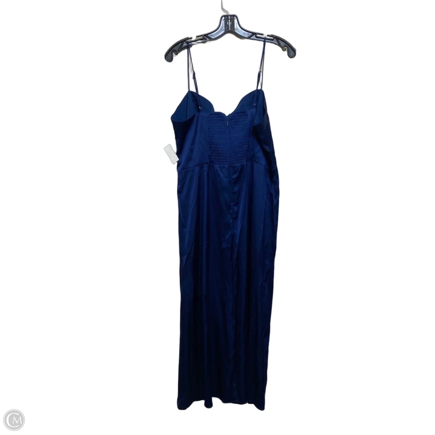 Dress Party Midi By Abercrombie And Fitch In Blue, Size: L