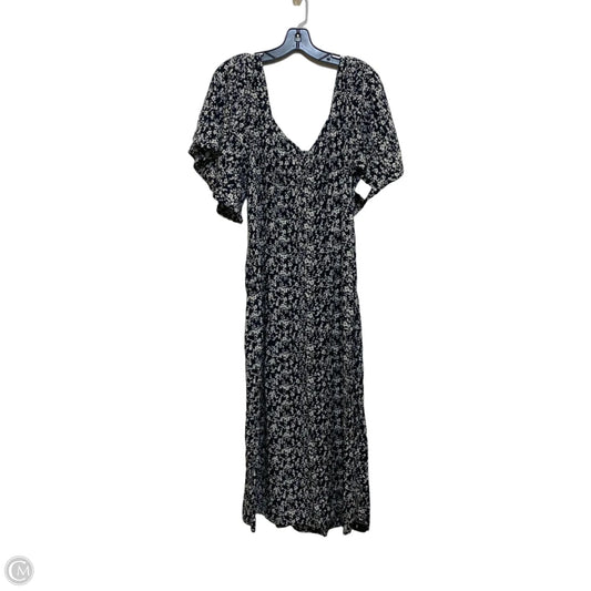 Dress Casual Midi By A New Day In Black & White, Size: L
