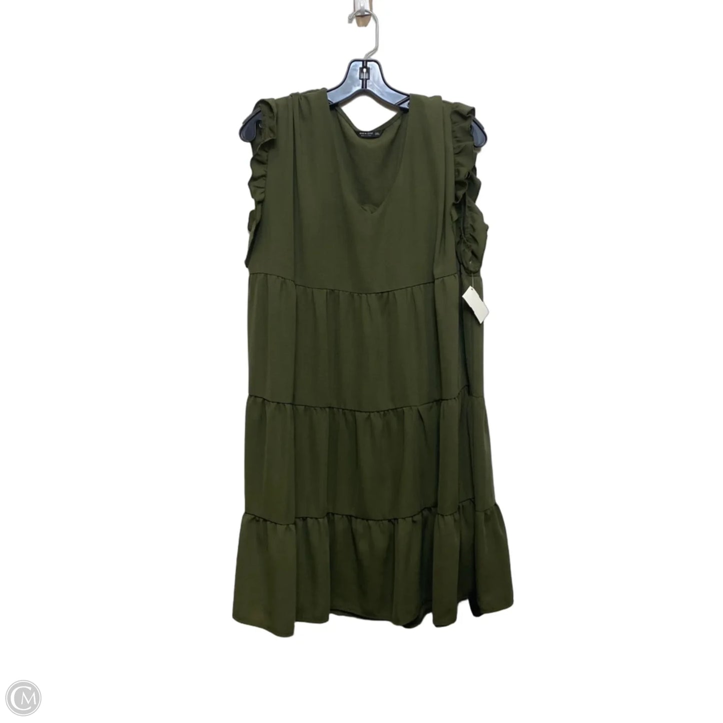 Dress Casual Short By Shein In Green, Size: 2x