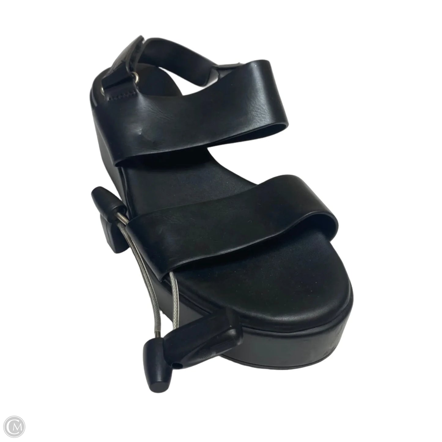 Sandals Heels Platform By Aldo In Black, Size: 8